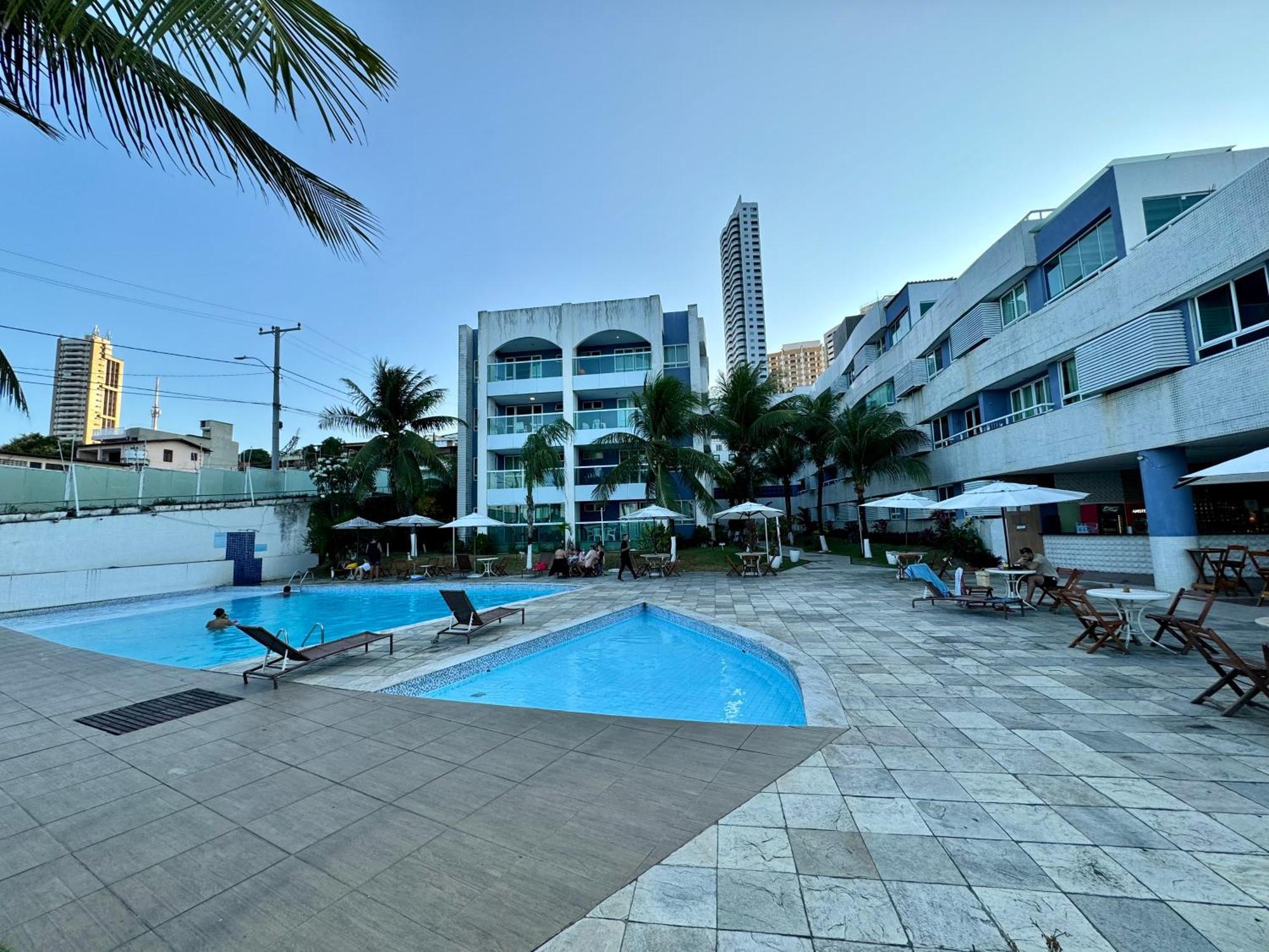 Edy Hospedagens Beira-Mar Flat 310 Com Vista Para O Morro Do Careca, Piscina E Localizacao Privilegiada Natal Exterior foto